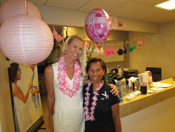 We love what we do – which is helping women with breast cancer to feel whole again – and we love our patients!