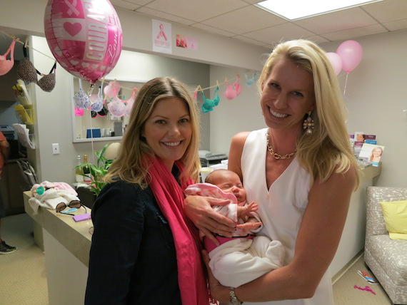 We loved meeting Ella Lee, Courtney McSpadden NP’s 6 week old baby daughter!