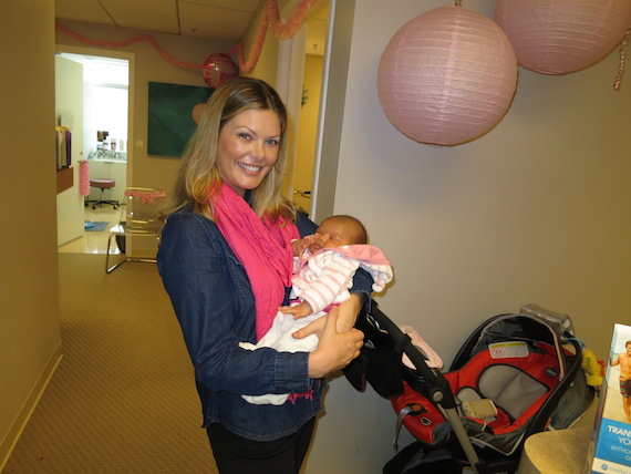 Thanks to Courtney for coming out of her maternity leave for an afternoon to spend BRA Day 2014 with us! We miss Courtney at Horton SPA and look forward to her return in December!