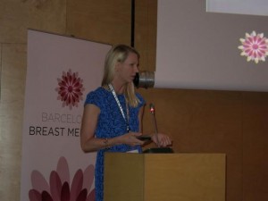 Dr. Horton is an invited guest lecturer at international symposiums such as the Barcelona Breast Meeting. Although she is one of few women speakers, she is treated just the same as the other Faculty!
