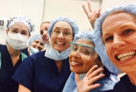 It's a rare day but a GREAT one when I have an all-woman team in the O.R.!