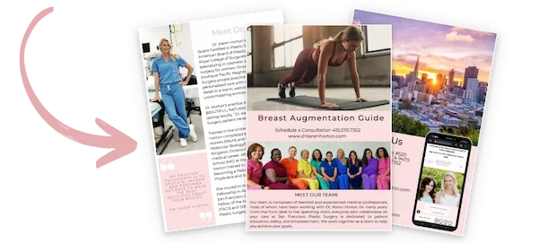 Breast Augmentation Decision Aid Brochure Graphic
